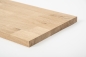 Preview: Stair Tread Window Sill Shelf Oak Rustic 20 mm, finger joint lamella (KGZ), untreated, 20x250x900 mm